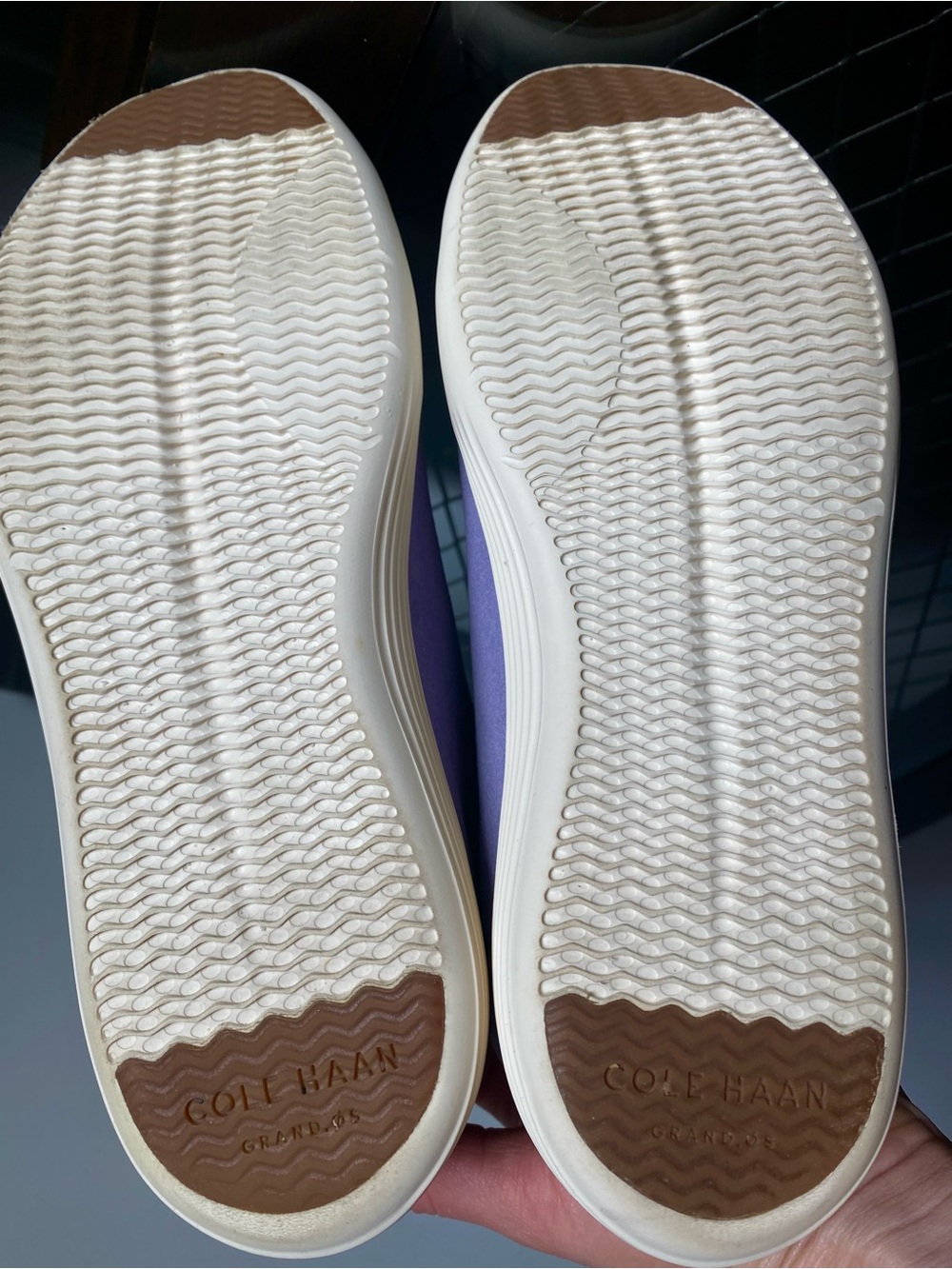 Cole Haan Lavender Suede Women's Sneakers - Picture 6 of 6